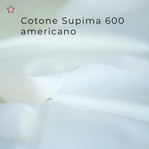 Raso di Cotone Americano TC600 Supima